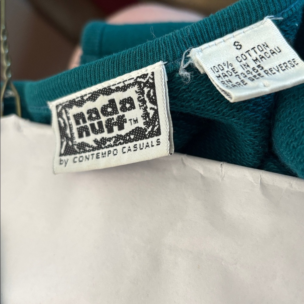 FINAL MARKDOWN Teal nada nuff Utility Vest with Pockets small - Picture 4 of 4